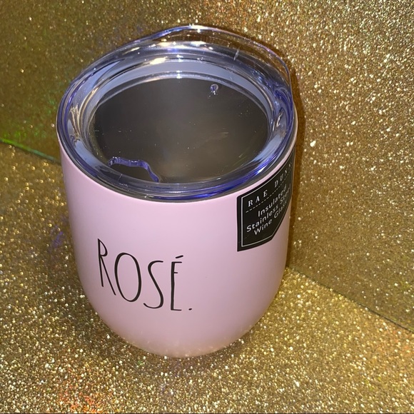 Rae Dunn Rosé wine tumbler - NWT - Picture 3 of 4